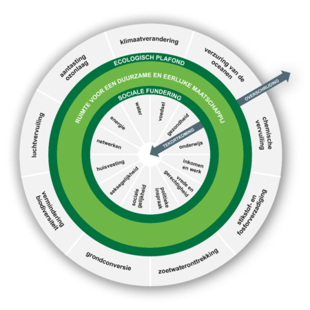 Donut Economy – bron: Kate Raworth